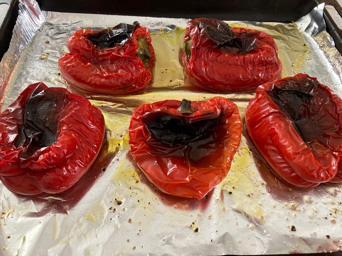 Escalivada with peppers only – spanish recipe