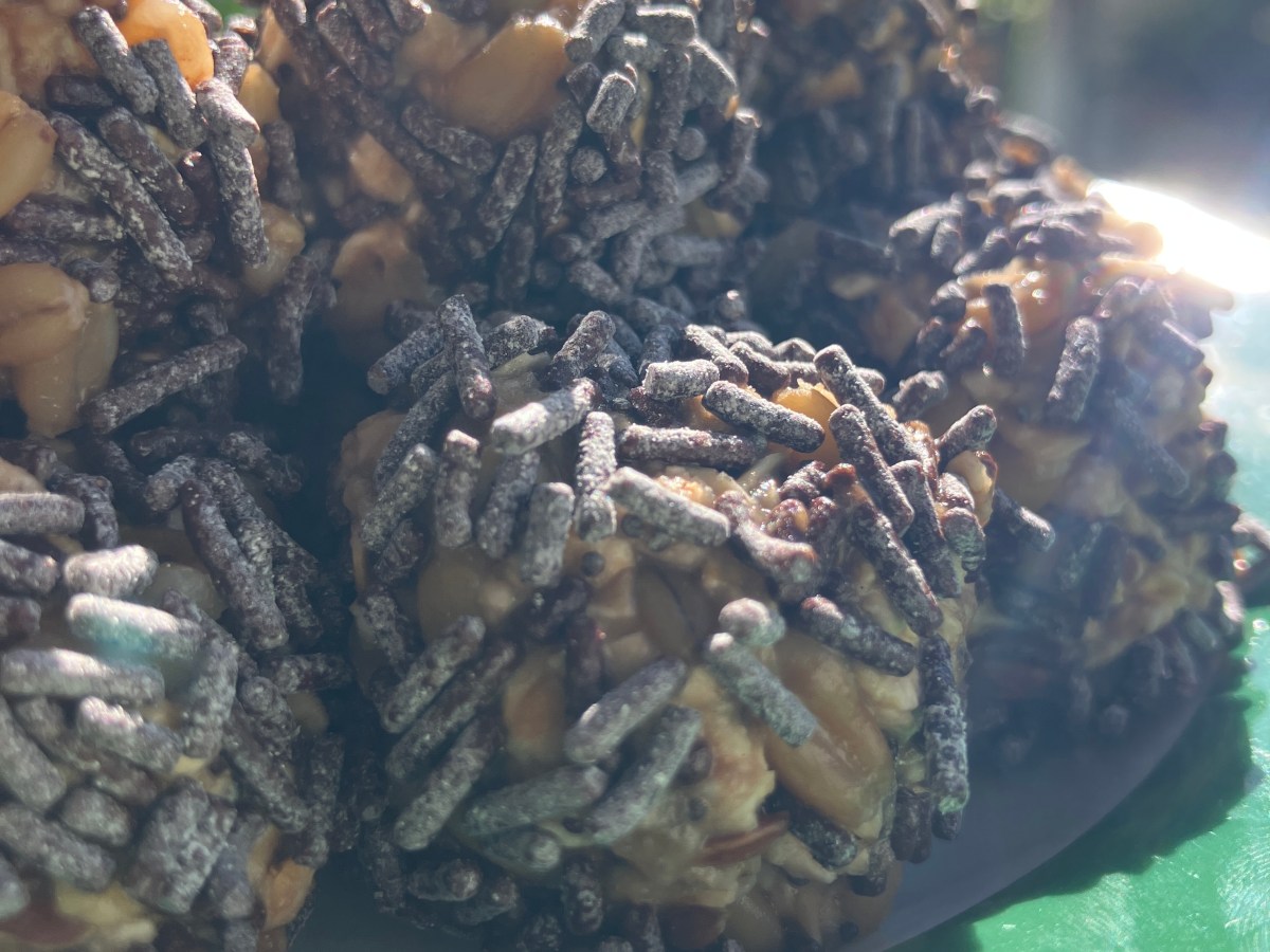 banana chocolate no bake balls